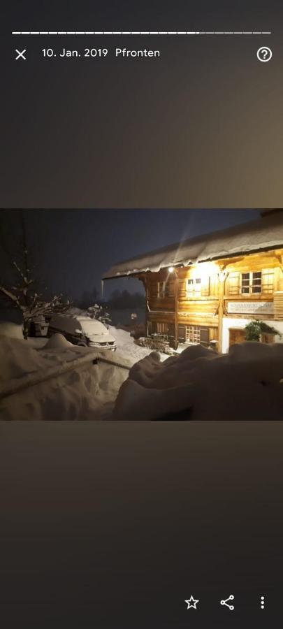 Ferienwohnung Schankwirtschaft Wohlfart Pfronten Dış mekan fotoğraf